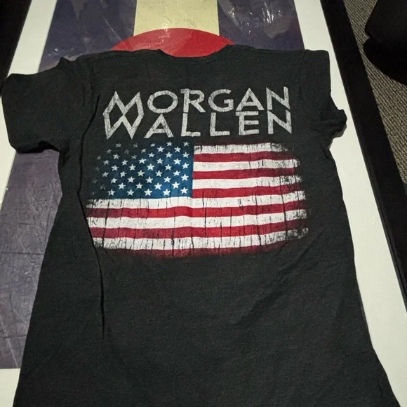 One Night At A Time 2024 Black Graphic Short-Sleeve Tee - Picture 3 of 5